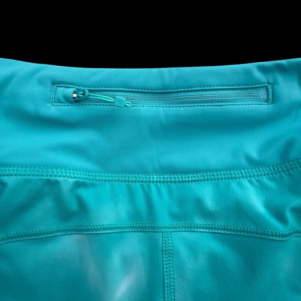 Athleta Run With It 3.5" Athletic Training Running Shorts Women XXS Teal NWT - Picture 6 of 11